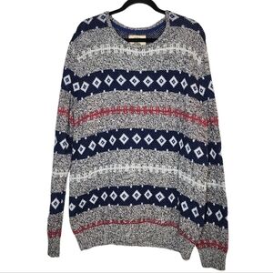 O'Hanlon Mills wool-blend knit sweater.  XL